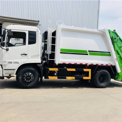 湖北楚胜8方压缩垃圾车 东风后装8立方高效环卫利器