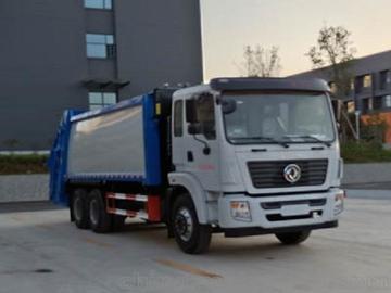 国六东风后双桥压缩式垃圾车产品介绍 高效环保的垃圾收运解决方案
