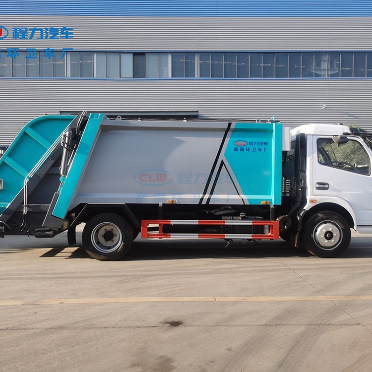 湖北力航专用汽车 湖北程力压缩垃圾车厂 4-18方垃圾车改装企业